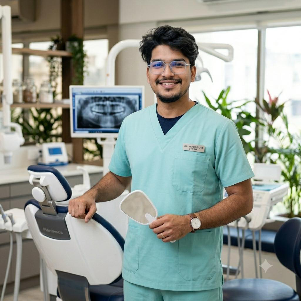 Dr. Md Rafique at ParadiseLife Dental Clinic
