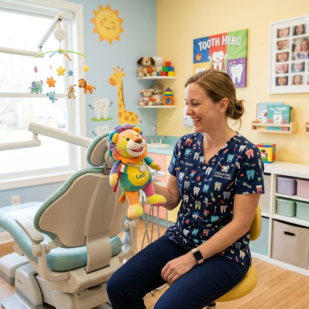 Pediatric dental consultation check